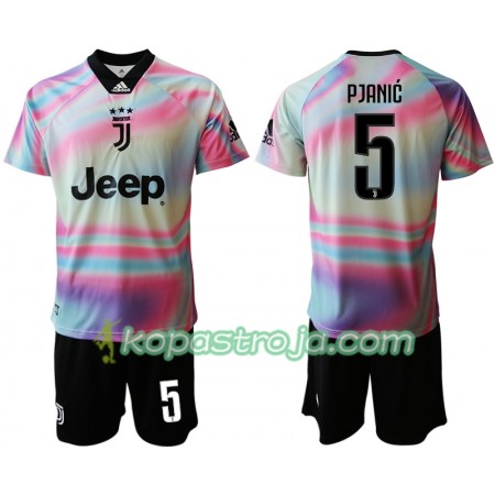 Billiga Fotbollströjor Juventus PJANIC 5 Barn EA Sport 2018/19 Kortärmad